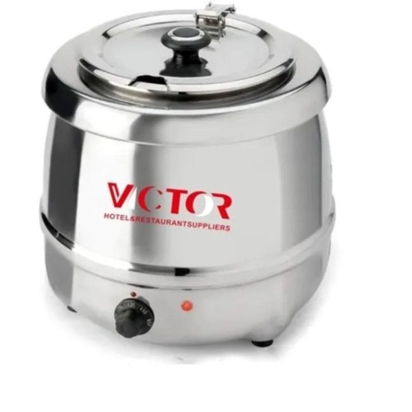 سوپ داغ کن برقی 10 لیتری استیل victor
