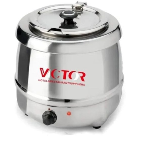 سوپ داغ کن برقی 10 لیتری استیل victor