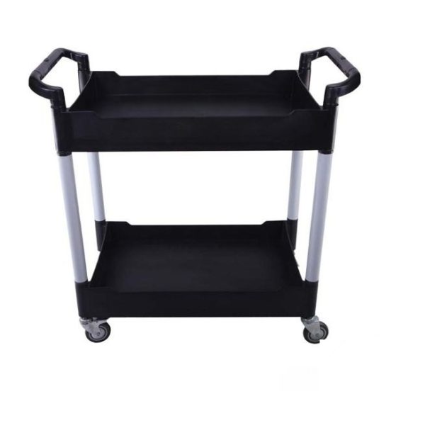 ترولی 2 طبقه گود مشکی ABA - Image 2